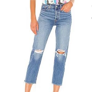 Levi’s Wedgie Straight Jeans Colour Uncovered Truth Size 25